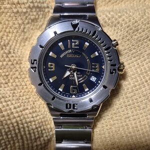 Seiko SKA041 Kinetic Watch 41mm